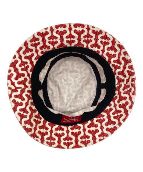 SUPREME（シュプリーム）SUPREME (シュプリーム) Supreme Twill Crusher Red Monogram レッド×ホワイトの古着・服飾アイテム