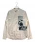 JIL SANDER（ジルサンダー）の古着「Symphony Shirt フォトプリントシャツ」｜ホワイト