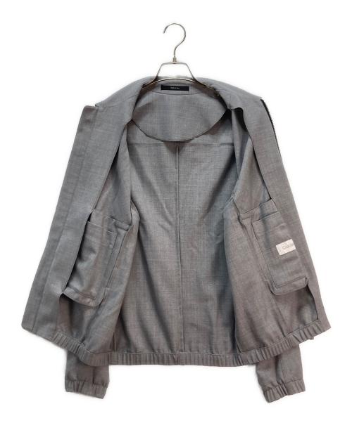 Cruciani（クルチアーニ）Cruciani (クルチアーニ) Cruciani ジップアップブルゾン グレー サイズ:48の古着・服飾アイテム