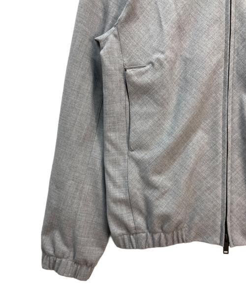Cruciani（クルチアーニ）Cruciani (クルチアーニ) Cruciani ジップアップブルゾン グレー サイズ:48の古着・服飾アイテム