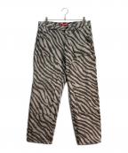 SUPREMEシュプリーム）の古着「Double Knee Painter Pant」｜グレー×ライトグレー