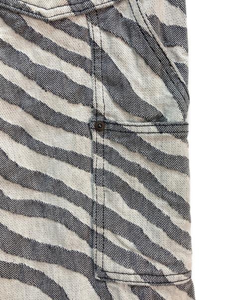 SUPREME（シュプリーム）SUPREME (シュプリーム) Double Knee Painter Pant グレー×ライトグレー サイズ:32の古着・服飾アイテム