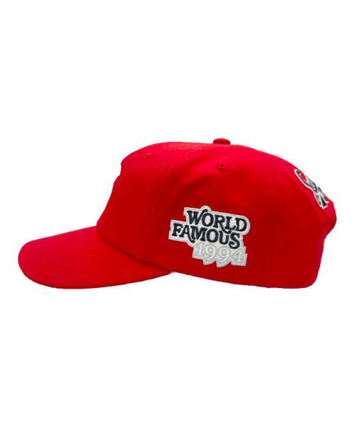SUPREME（シュプリーム）SUPREME (シュプリーム) World Famous S Logo 6-Panel 25SS  レッドの古着・服飾アイテム