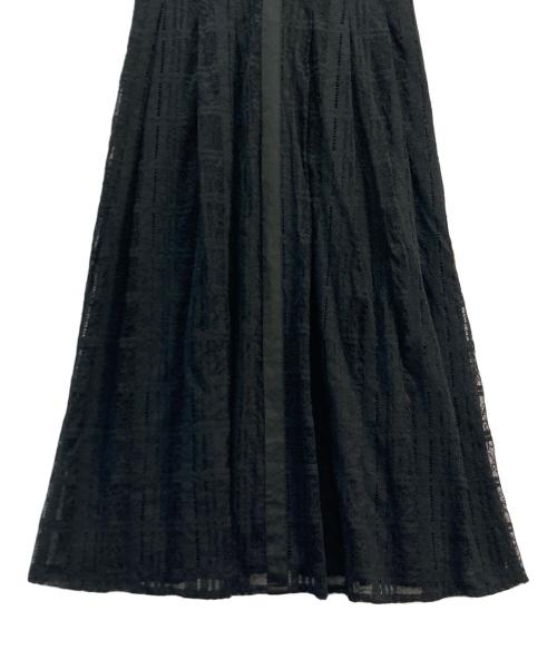 HER LIP TO（ハーリップトゥ）HER LIP TO (ハーリップトゥ) Notthingham Lace Long Dress ブラック サイズ:Sの古着・服飾アイテム