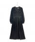 HER LIP TO（ハーリップトゥ）の古着「Notthingham Lace Long Dress」｜ブラック