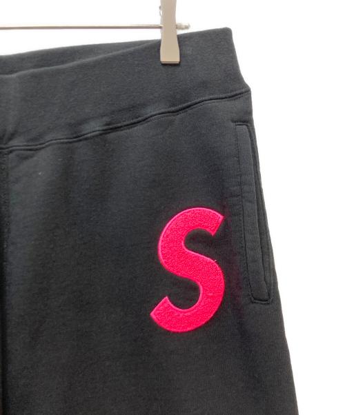 SUPREME（シュプリーム）SUPREME (シュプリーム) Supreme S Logo Sweatpant ブラック×ピンク サイズ:Mの古着・服飾アイテム