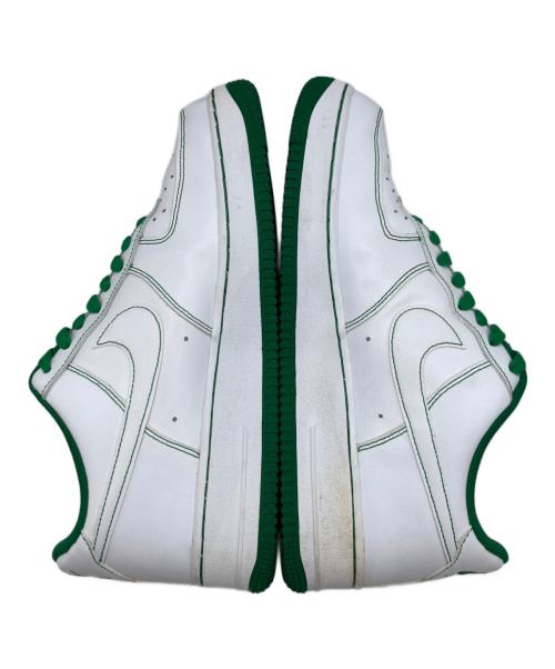 NIKE（ナイキ）NIKE (ナイキ) AIR FORCE1 LOW ホワイト×グリーン サイズ:US 9の古着・服飾アイテム