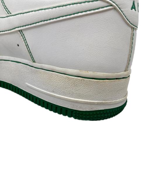 NIKE（ナイキ）NIKE (ナイキ) AIR FORCE1 LOW ホワイト×グリーン サイズ:US 9の古着・服飾アイテム