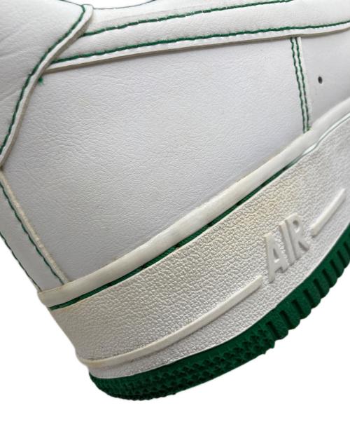 NIKE（ナイキ）NIKE (ナイキ) AIR FORCE1 LOW ホワイト×グリーン サイズ:US 9の古着・服飾アイテム