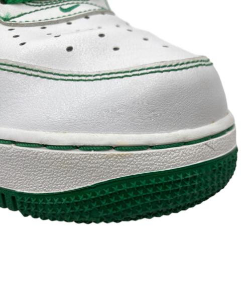 NIKE（ナイキ）NIKE (ナイキ) AIR FORCE1 LOW ホワイト×グリーン サイズ:US 9の古着・服飾アイテム