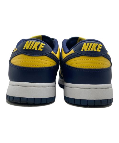 NIKE（ナイキ）NIKE (ナイキ) DUNK LOW ネイビー×イエロー サイズ:US 9の古着・服飾アイテム