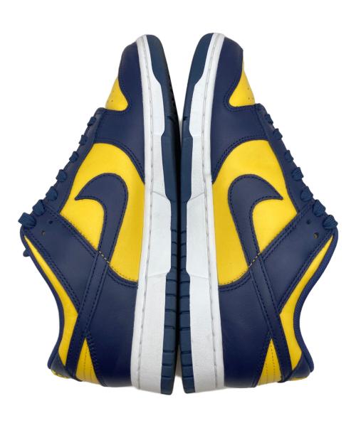 NIKE（ナイキ）NIKE (ナイキ) DUNK LOW ネイビー×イエロー サイズ:US 9の古着・服飾アイテム