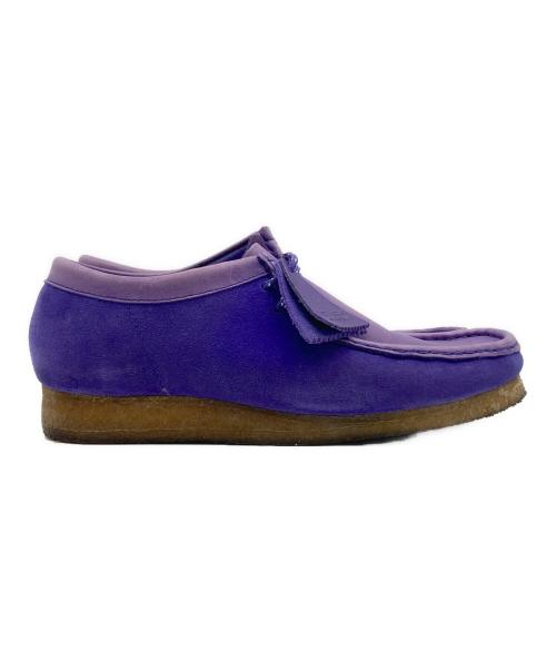 CLARKS（クラークス）CLARKS (クラークス) CLARKS Wallabee パープル サイズ:UK 8の古着・服飾アイテム