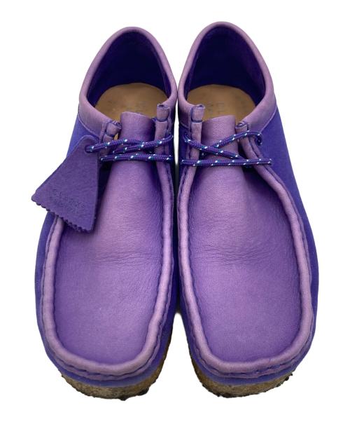 CLARKS（クラークス）CLARKS (クラークス) CLARKS Wallabee パープル サイズ:UK 8の古着・服飾アイテム