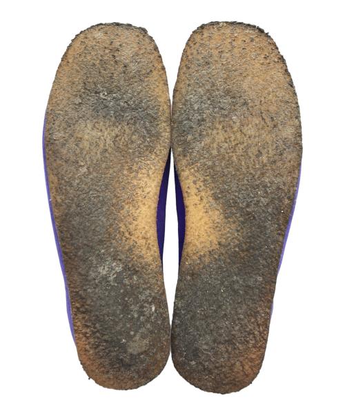 CLARKS（クラークス）CLARKS (クラークス) CLARKS Wallabee パープル サイズ:UK 8の古着・服飾アイテム
