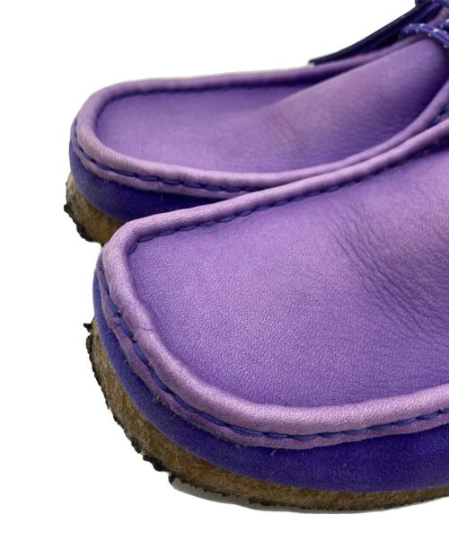 CLARKS（クラークス）CLARKS (クラークス) CLARKS Wallabee パープル サイズ:UK 8の古着・服飾アイテム