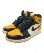 NIKEナイキ）の古着「AIR JORDAN 1 RETRO HIGH OG TAXI」｜イエロー×ブラック