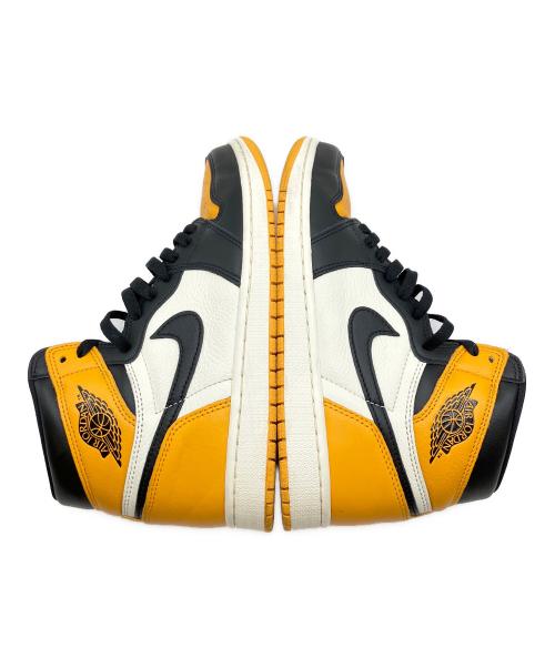 NIKE（ナイキ）NIKE (ナイキ) AIR JORDAN 1 RETRO HIGH OG TAXI イエロー×ブラック サイズ:US 9の古着・服飾アイテム