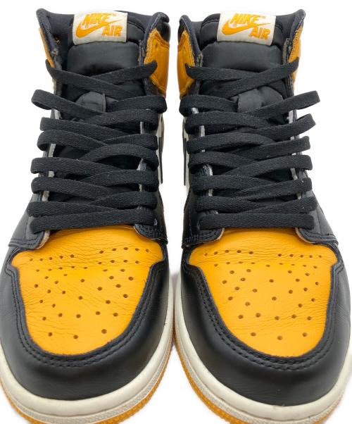 NIKE（ナイキ）NIKE (ナイキ) AIR JORDAN 1 RETRO HIGH OG TAXI イエロー×ブラック サイズ:US 9の古着・服飾アイテム