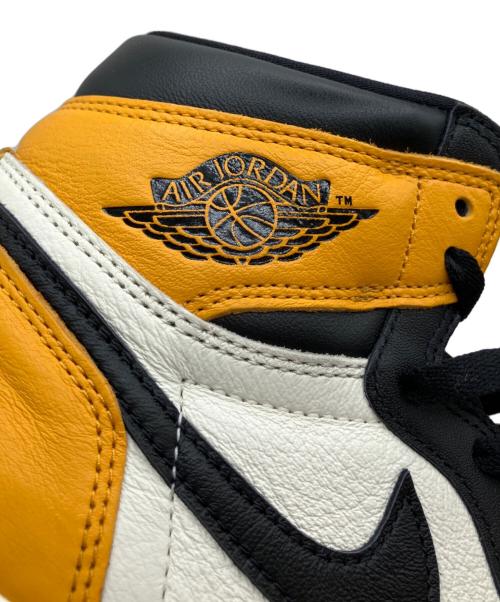 NIKE（ナイキ）NIKE (ナイキ) AIR JORDAN 1 RETRO HIGH OG TAXI イエロー×ブラック サイズ:US 9の古着・服飾アイテム