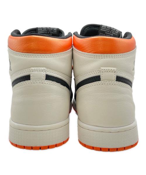 NIKE（ナイキ）NIKE (ナイキ) Air Jordan 1 Retro High OG ホワイト×オレンジ×ブラック サイズ:US 9の古着・服飾アイテム