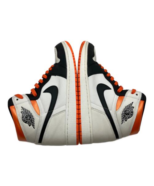 NIKE（ナイキ）NIKE (ナイキ) Air Jordan 1 Retro High OG ホワイト×オレンジ×ブラック サイズ:US 9の古着・服飾アイテム