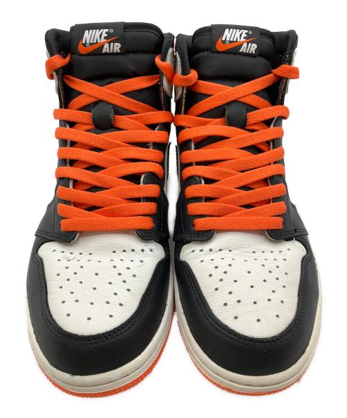 NIKE（ナイキ）NIKE (ナイキ) Air Jordan 1 Retro High OG ホワイト×オレンジ×ブラック サイズ:US 9の古着・服飾アイテム