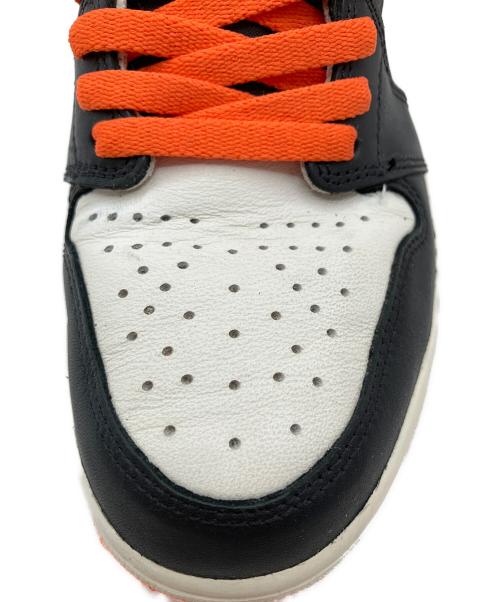 NIKE（ナイキ）NIKE (ナイキ) Air Jordan 1 Retro High OG ホワイト×オレンジ×ブラック サイズ:US 9の古着・服飾アイテム