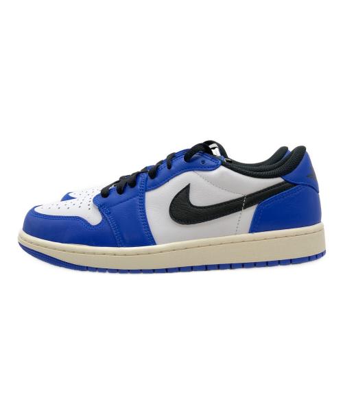 NIKE（ナイキ）NIKE (ナイキ) Air Jordan 1 Retro Low OG ブルー×ホワイト サイズ:US 9の古着・服飾アイテム