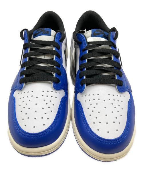 NIKE（ナイキ）NIKE (ナイキ) Air Jordan 1 Retro Low OG ブルー×ホワイト サイズ:US 9の古着・服飾アイテム