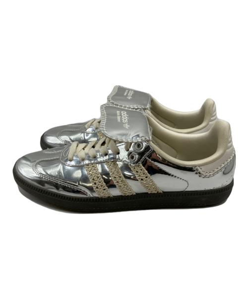 adidas（アディダス）adidas (アディダス) Wales Bonner × adidas Samba シルバー サイズ:24の古着・服飾アイテム