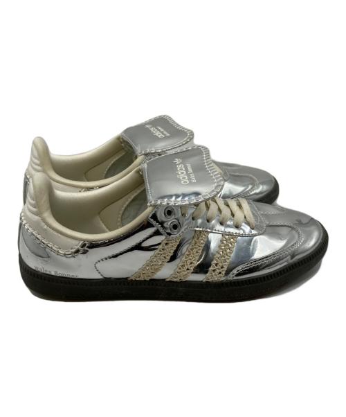 adidas（アディダス）adidas (アディダス) Wales Bonner × adidas Samba シルバー サイズ:24の古着・服飾アイテム