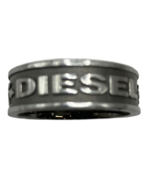 DIESEL（ディーゼル）DIESEL (ディーゼル) リング グレー×シルバー サイズ:25の古着・服飾アイテム