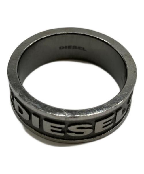 DIESEL（ディーゼル）DIESEL (ディーゼル) リング グレー×シルバー サイズ:25の古着・服飾アイテム