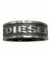 DIESEL (ディーゼル) リング グレー×シルバー サイズ:25：3500円