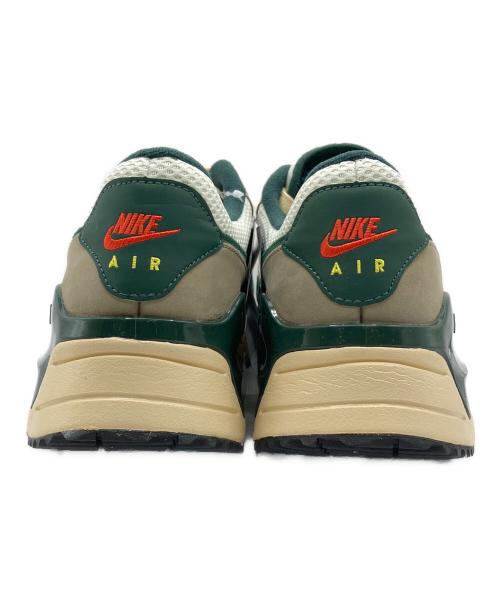 NIKE（ナイキ）NIKE (ナイキ) エア マックス システム グリーン×ホワイト サイズ:US 10 未使用品の古着・服飾アイテム