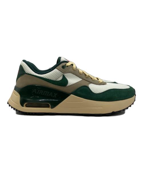 NIKE（ナイキ）NIKE (ナイキ) エア マックス システム グリーン×ホワイト サイズ:US 10 未使用品の古着・服飾アイテム