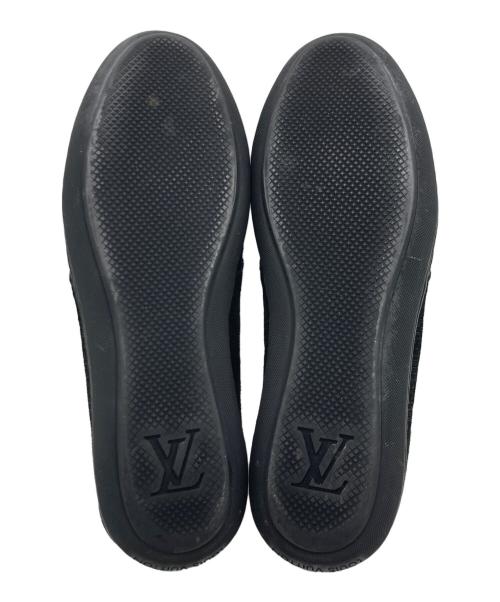 LOUIS VUITTON（ルイ ヴィトン）LOUIS VUITTON (ルイ ヴィトン) LOUIS VUITTON スエードショートブーツ ブラック サイズ:35 1/2の古着・服飾アイテム