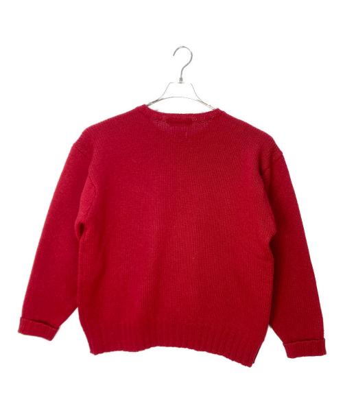 POLO RALPH LAUREN（ポロ・ラルフローレン）POLO RALPH LAUREN (ポロ・ラルフローレン) 厚手ニット レッド サイズ:Lの古着・服飾アイテム