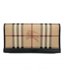 BURBERRY（バーバリー）の古着「長財布」｜ベージュ×ブラック
