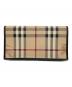 BURBERRY (バーバリー) 長財布 ベージュ×ブラック：10000円