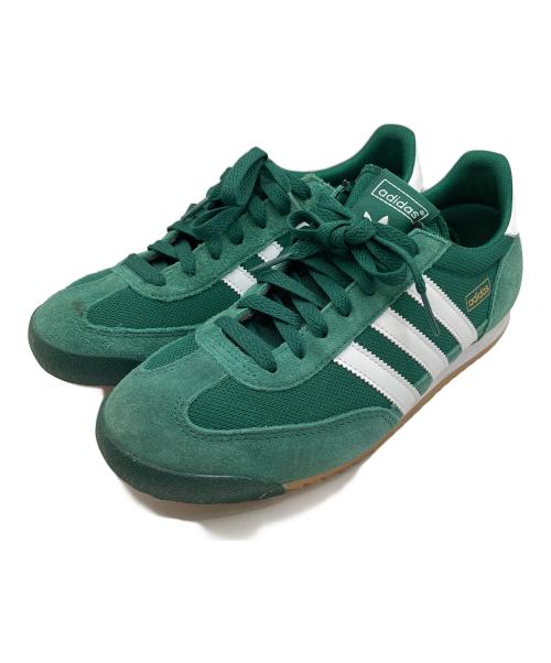 adidas（アディダス）adidas (アディダス) スニーカー グリーン×ホワイト サイズ:27cmの古着・服飾アイテム