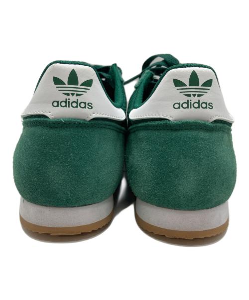 adidas（アディダス）adidas (アディダス) スニーカー グリーン×ホワイト サイズ:27cmの古着・服飾アイテム