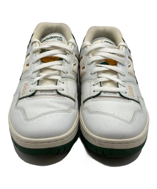 NEW BALANCE（ニューバランス）NEW BALANCE (ニューバランス) New Balance 550 ホワイト×グリーン サイズ:27.5cmの古着・服飾アイテム