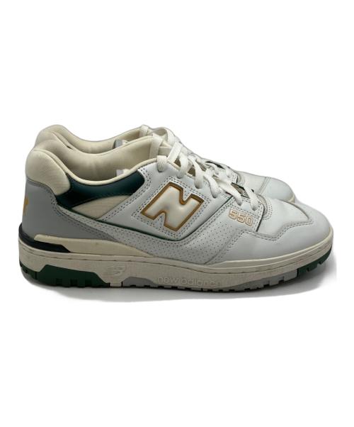 NEW BALANCE（ニューバランス）NEW BALANCE (ニューバランス) New Balance 550 ホワイト×グリーン サイズ:27.5cmの古着・服飾アイテム