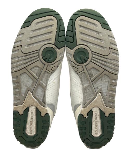 NEW BALANCE（ニューバランス）NEW BALANCE (ニューバランス) New Balance 550 ホワイト×グリーン サイズ:27.5cmの古着・服飾アイテム