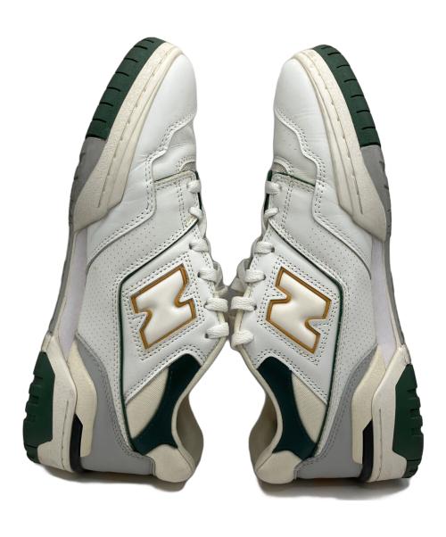 NEW BALANCE（ニューバランス）NEW BALANCE (ニューバランス) New Balance 550 ホワイト×グリーン サイズ:27.5cmの古着・服飾アイテム