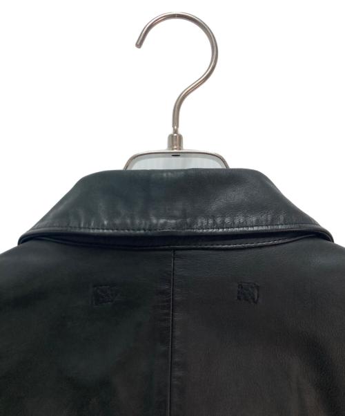POLO RALPH LAUREN（ポロ・ラルフローレン）POLO RALPH LAUREN (ポロ・ラルフローレン) POLO RALPH LAUREN（ポロ・ラルフローレン）レザージャケット ブラック サイズ:Ｌの古着・服飾アイテム