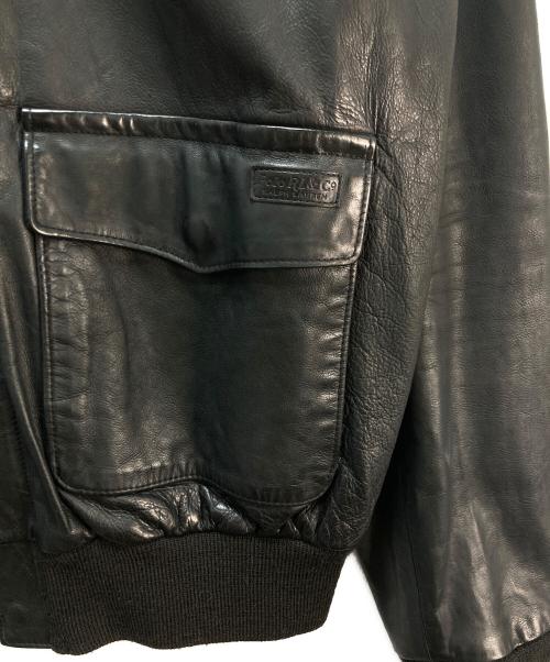 POLO RALPH LAUREN（ポロ・ラルフローレン）POLO RALPH LAUREN (ポロ・ラルフローレン) POLO RALPH LAUREN（ポロ・ラルフローレン）レザージャケット ブラック サイズ:Ｌの古着・服飾アイテム