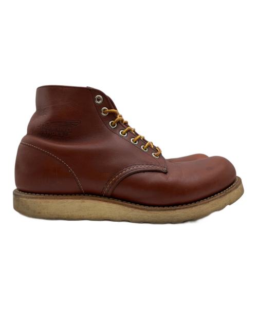 RED WING（レッドウィング）RED WING (レッドウィング) ワークブーツ ブラウン サイズ:UK7の古着・服飾アイテム